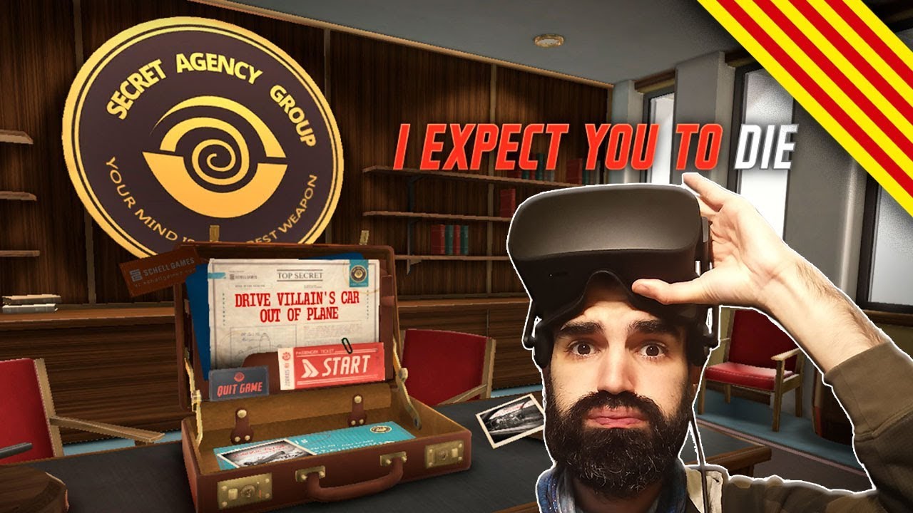 I expect you to die - vr roomescape realitat virtual oculus rift de Juli Yuli