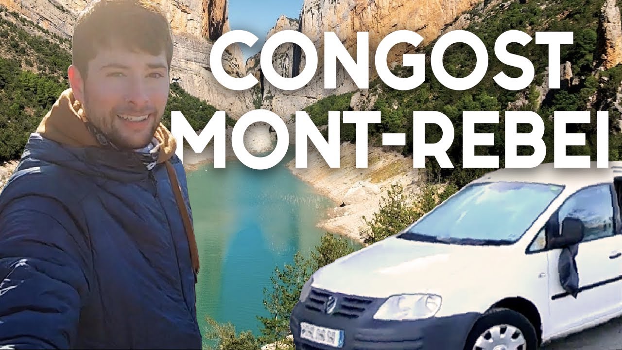 Furgo roadtrip - Congost de Montrebei, un dels llocs més TOP de Catalunya de Raidrone