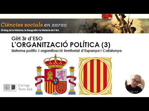 Sistema polític i organització territorial d’Espanya i Catalunya de Vicenç Moreno Cullell