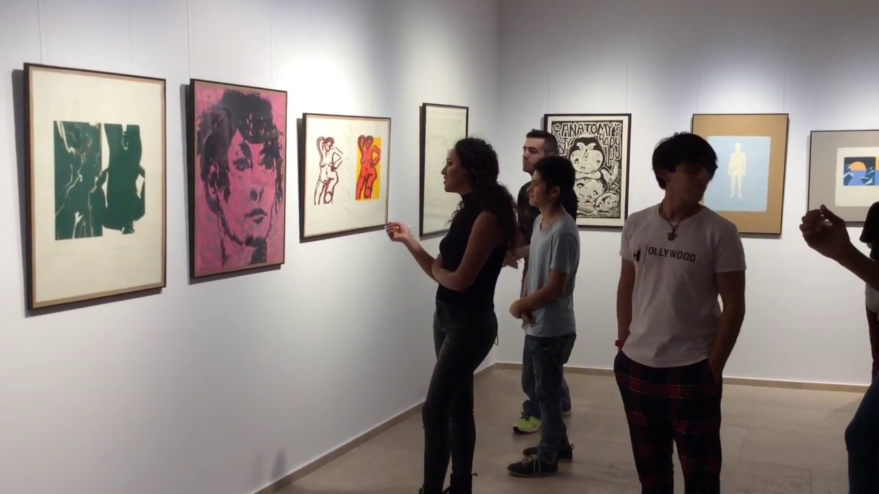 Visita a l’exposició “Anatomia” dels estudiants del GES 1 de Joan Padrós Rodríguez