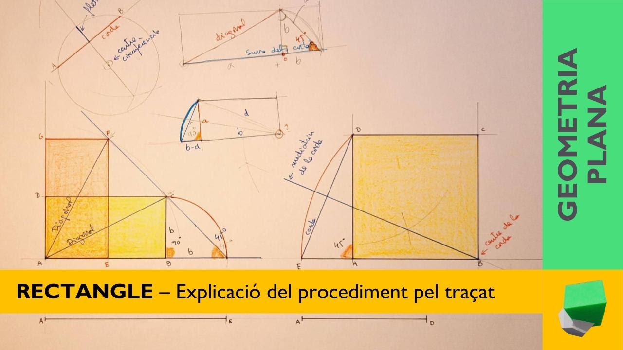 RECTANGLES I - Traçats i procediment de Josep Dibuix Tècnic IDC