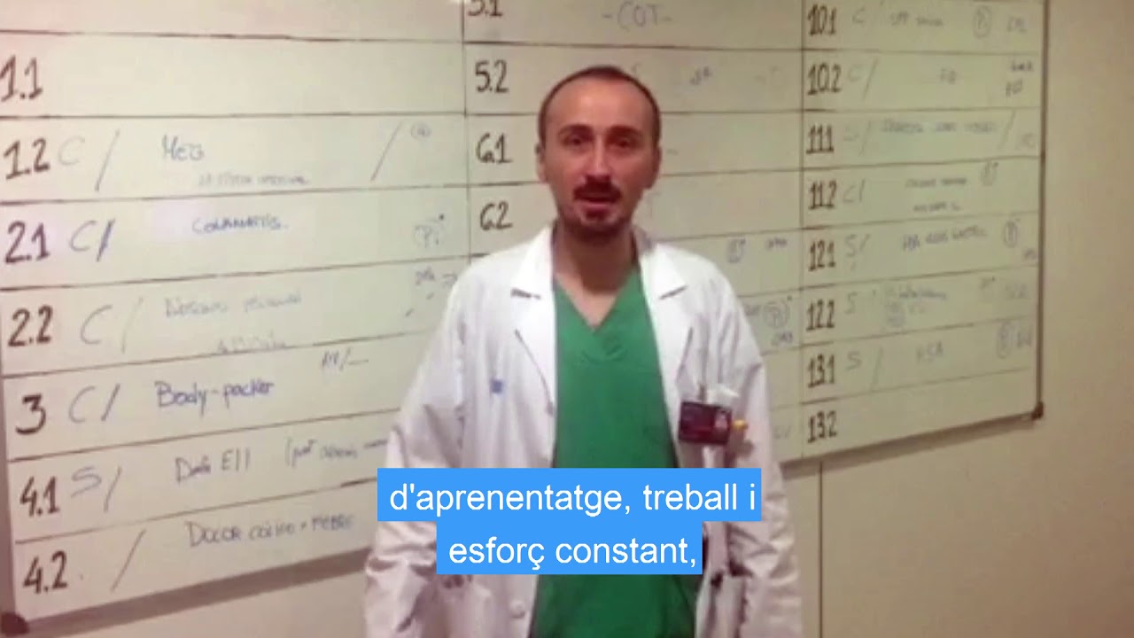 Francesc Collado, resident a l'Hospital de Bellvitge, és #socresidentICS de icscat