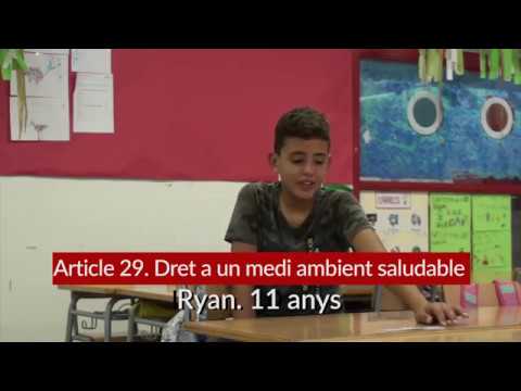 Vídeo 30/30 de la campanya #30nusospelsdrets. El Ryan ens parla del dret a un medi ambient saludable de Fundació Catalana de l'Esplai
