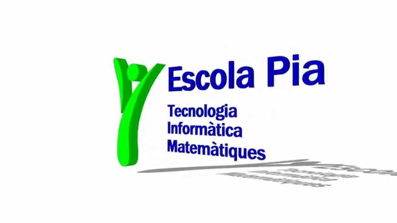Logo 3D - Escola Pia Tecnologia Informàtica Matemàtiques de Marc Vendrell Tecnologia