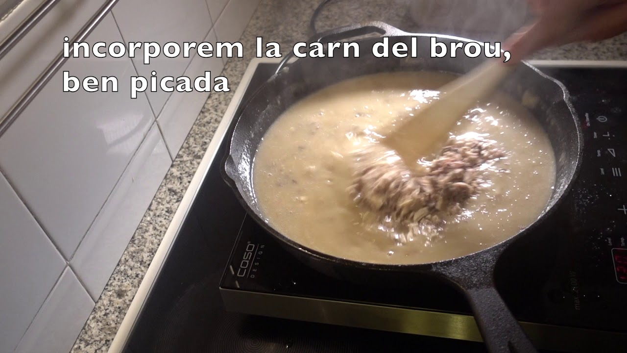 CROQUETES AMB CARN DE BROU - CAST IRON de El cuiner mut