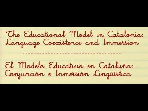 The Educational Model in Catalonia: Language Coexistence and Immersion de Llengua catalana