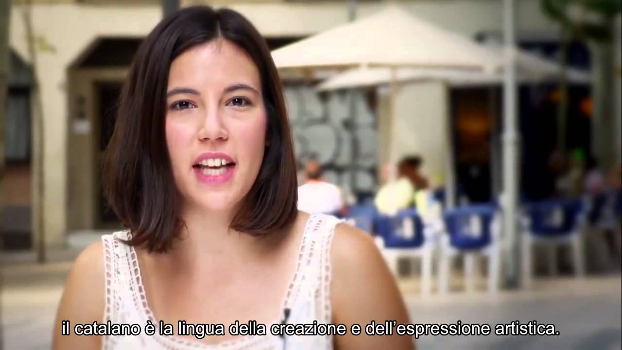 "El català, llengua per a tothom", subtítols en italià de Llengua catalana