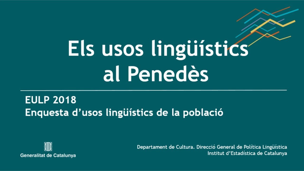 EULP 2018. Resultats a la comarca del Penedès de Llengua catalana