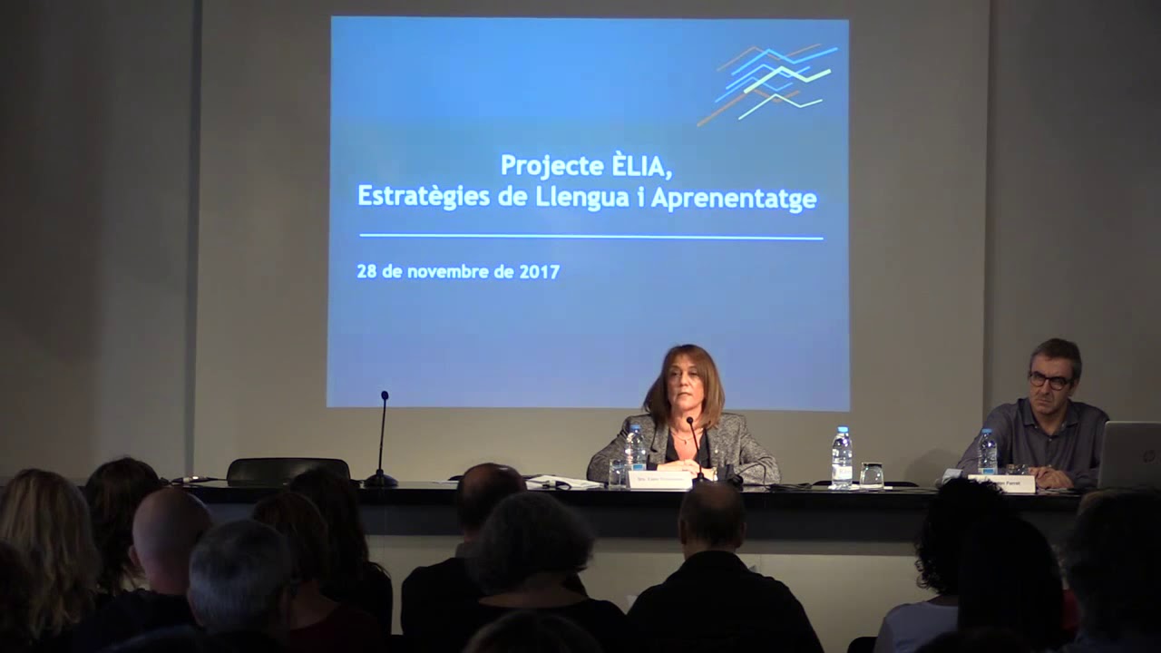 Presentació ÈLIA 2017 de Llengua catalana