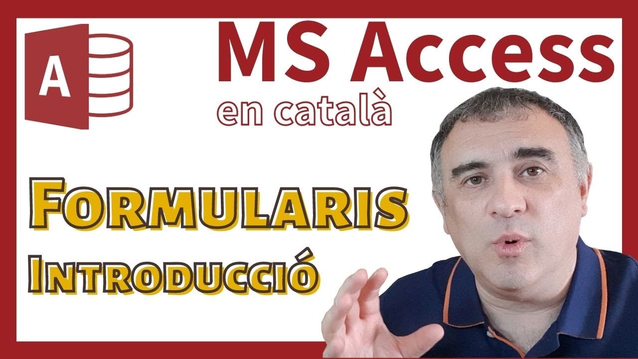 Access en català 16 Introducció als Formularis by LuisProfe de LuisProfe