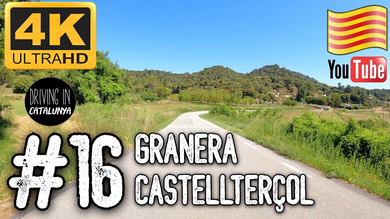 Driving in Catalunya #016: Granera - Castellterçol [4K] de Driving in Catalunya