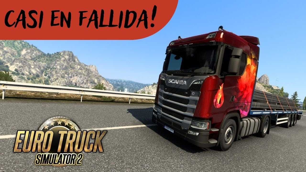 Casi en fallida! // IBERIA DLC Euro Truck Simulator 2 de Alvamoll7