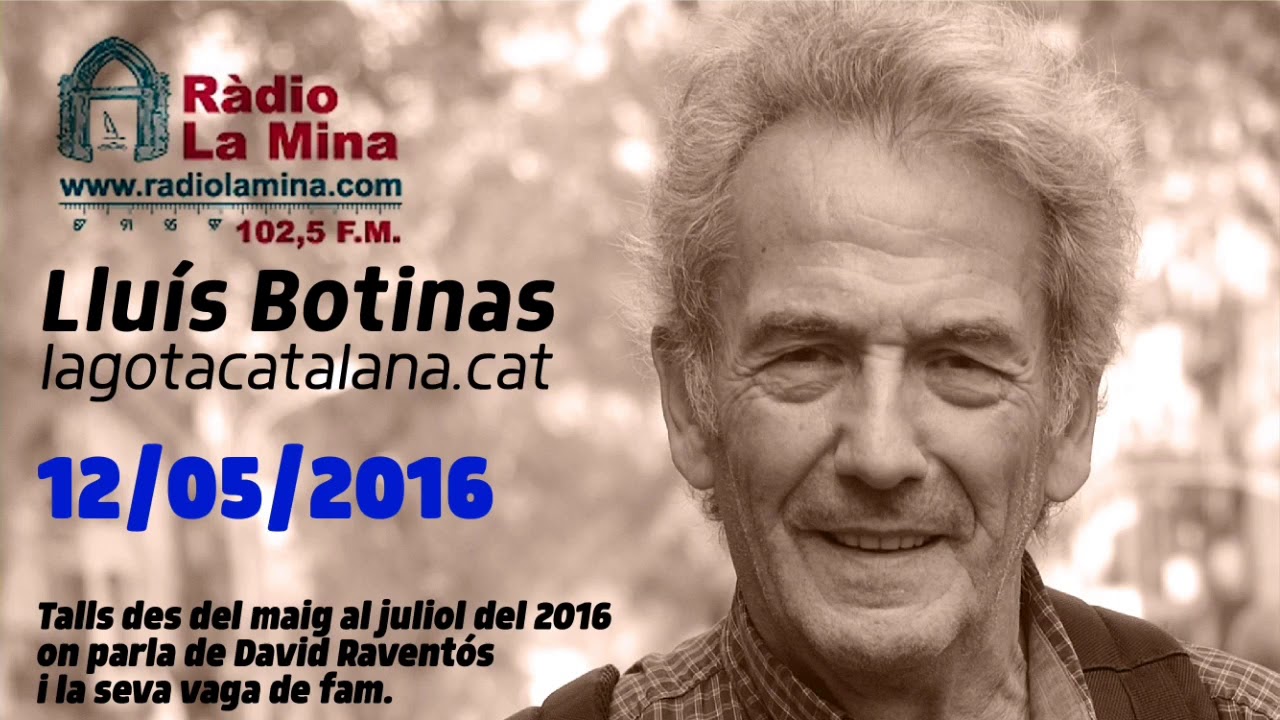 Ràdio La Mina amb Lluís Botinas 12/05/2016 de Resistència Independentista Catalana