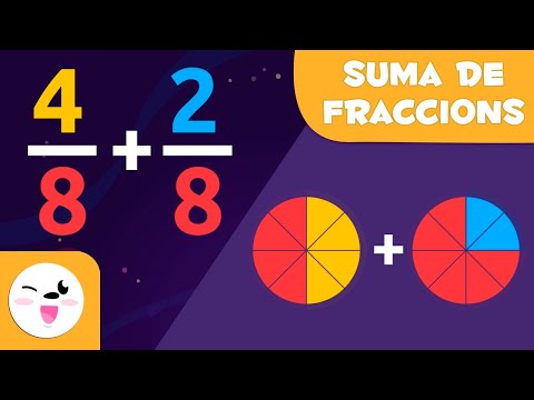 Suma de fraccions amb el mateix denominador - Matemàtiques per a nens en català de Smile and Learn - Català