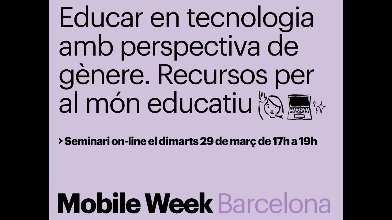 Educar en tecnologia amb perspectiva de gènere Recursos pel món educatiu de Fundació Catalana de l'Esplai