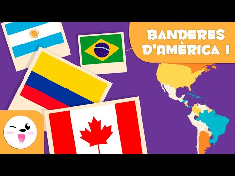 Les banderes d'Amèrica I - Geografia per a nens en català de Smile and Learn - Català