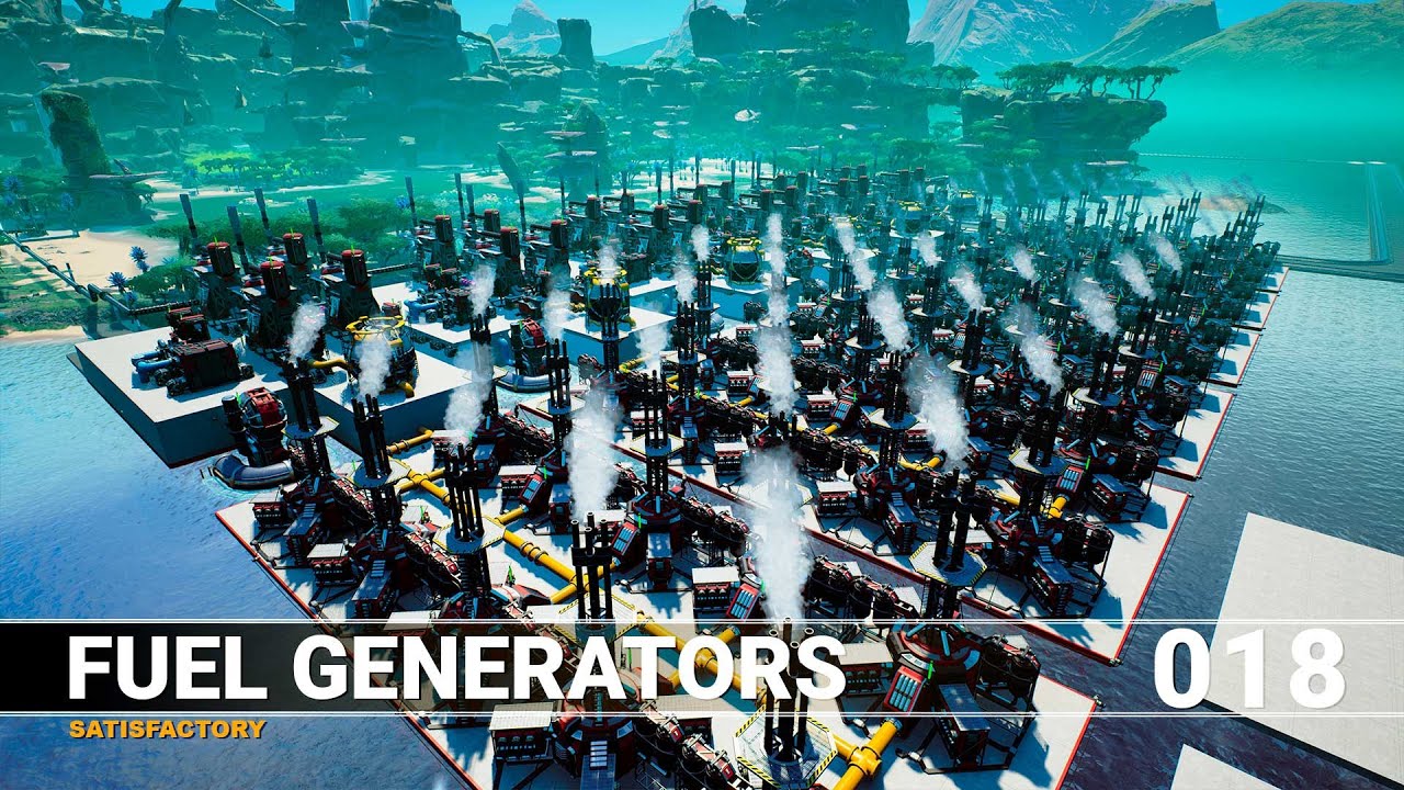 Fuel Generators! - Satisfactory Let's play ep. 018 de ObsidianaMinecraft