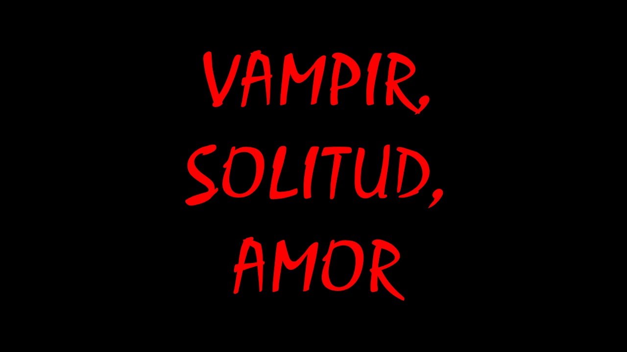 Vampir, solitud, amor (Especial Halloween) de Els contes d'en Richy