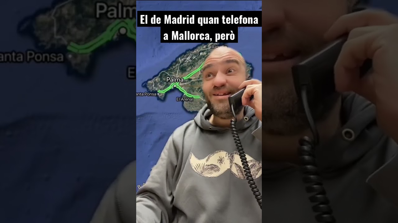 El de Madrid quan telefona a Mallorca, però. #mallorca #mallorquinament de Pere J. Pastor