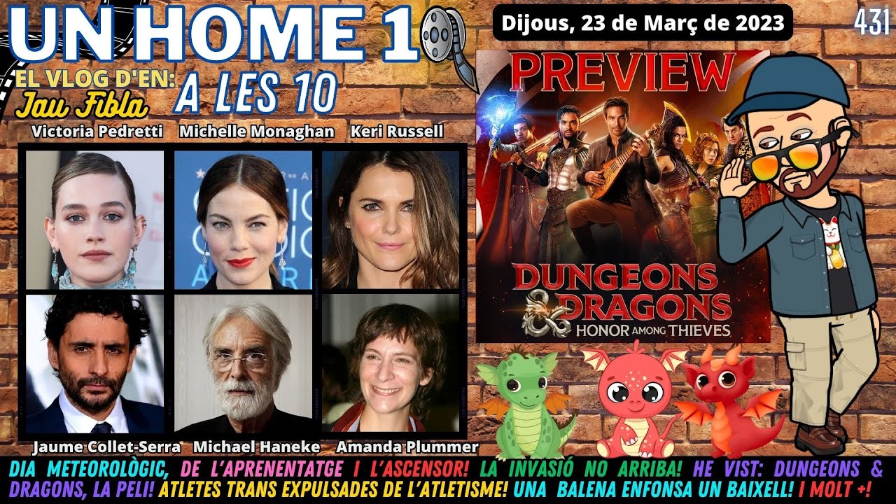 ⏰#UnHome10 #431🐲Ja he vist LA PELI Dungeons & Dragons!!👾La INVASIÓ alien no arriba!! de JauTV