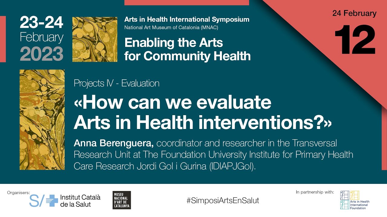 «How can we evaluate Arts in Health interventions?» de icscat