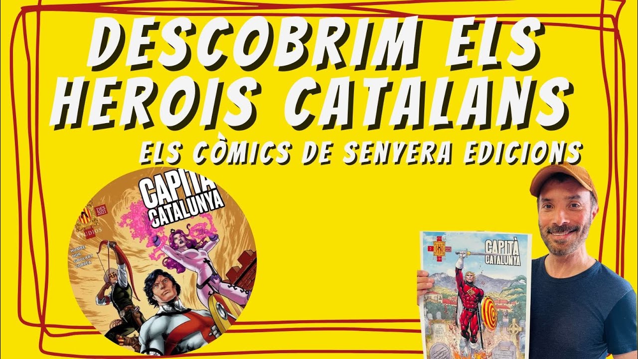 Descobrim els Herois Catalans de Senyera Studios #senyerastudios #capitacatalunya #les4barres #humbe de LaBatcova