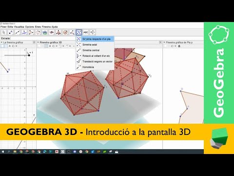 GeoGebra 3D - Introducció a la finestra gràfica 3D - Com treballar-hi de Josep Dibuix Tècnic IDC