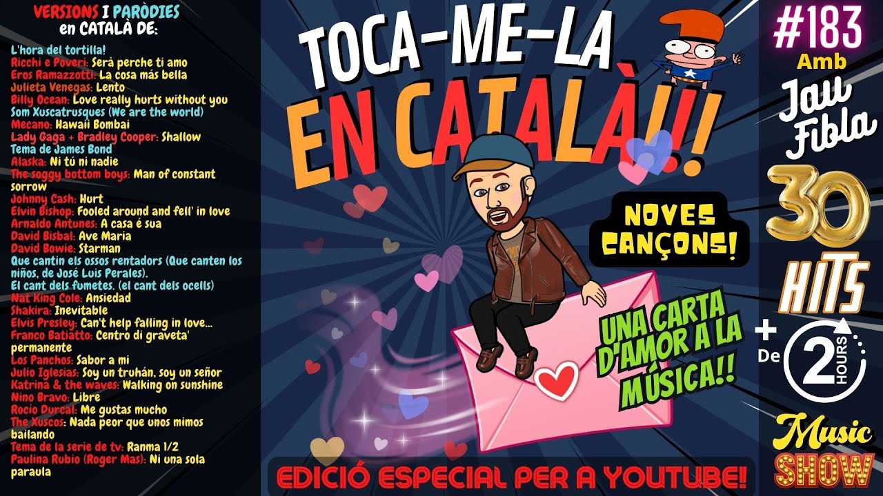 🎵#Tocamela 183 Carta d'amor a la música amb en Jau Fibla!!! de JauTV