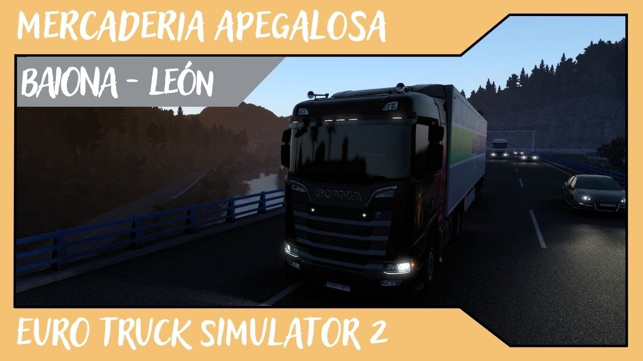 Mercaderia apegalosa // Baiona - León // IBERIA DLC Euro Truck Simulator 2 de Alvamoll7