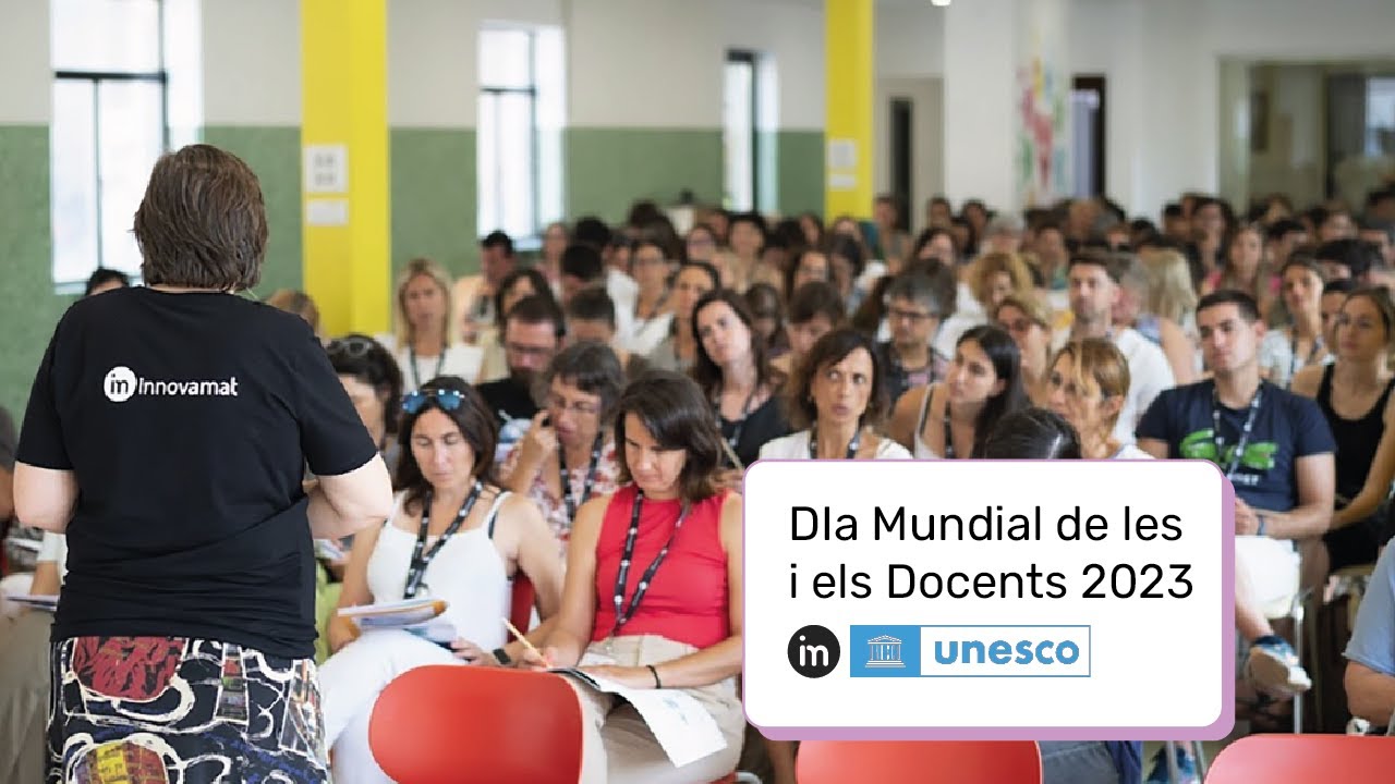 ✉ Estimats i estimades mestres… - Dia Mundial de les i els Docents 2023 #WorldTeachersDay de Innovamat en català
