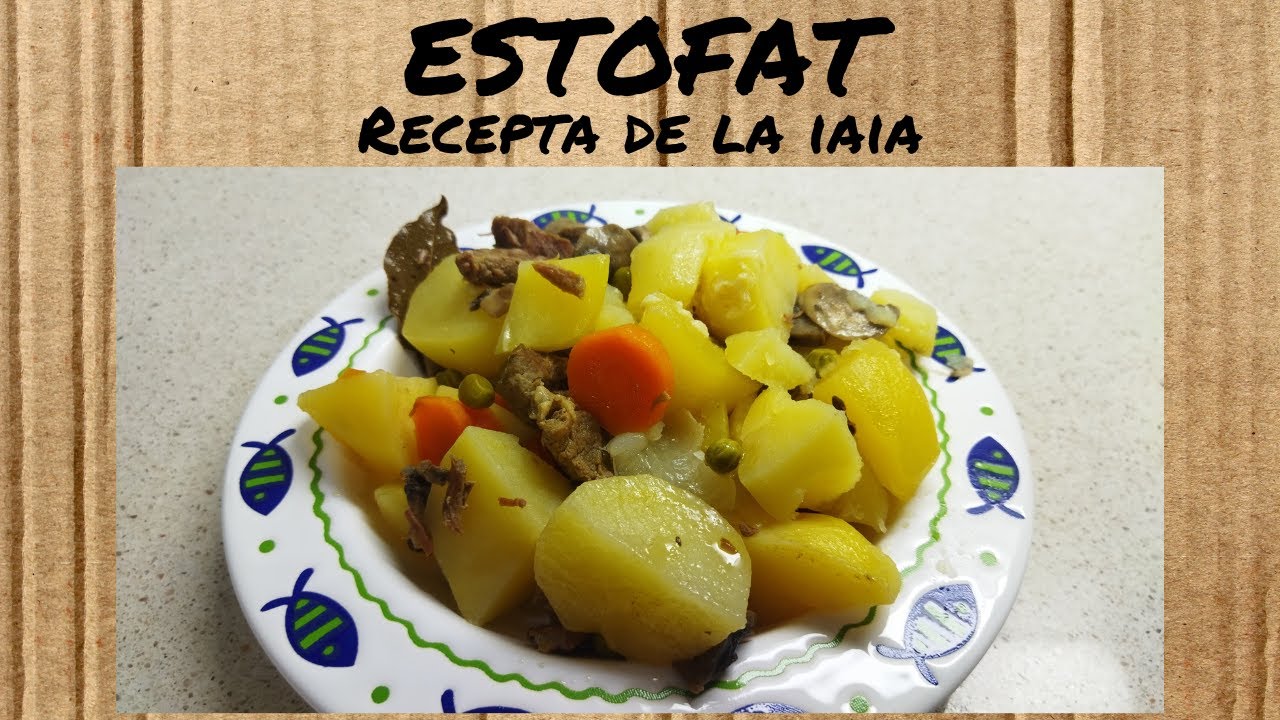 ESTOFAT de la IAIA - recepta CASOLANA - cuina de SEMPRE - cuina en CATALÀ de Dolça Terra