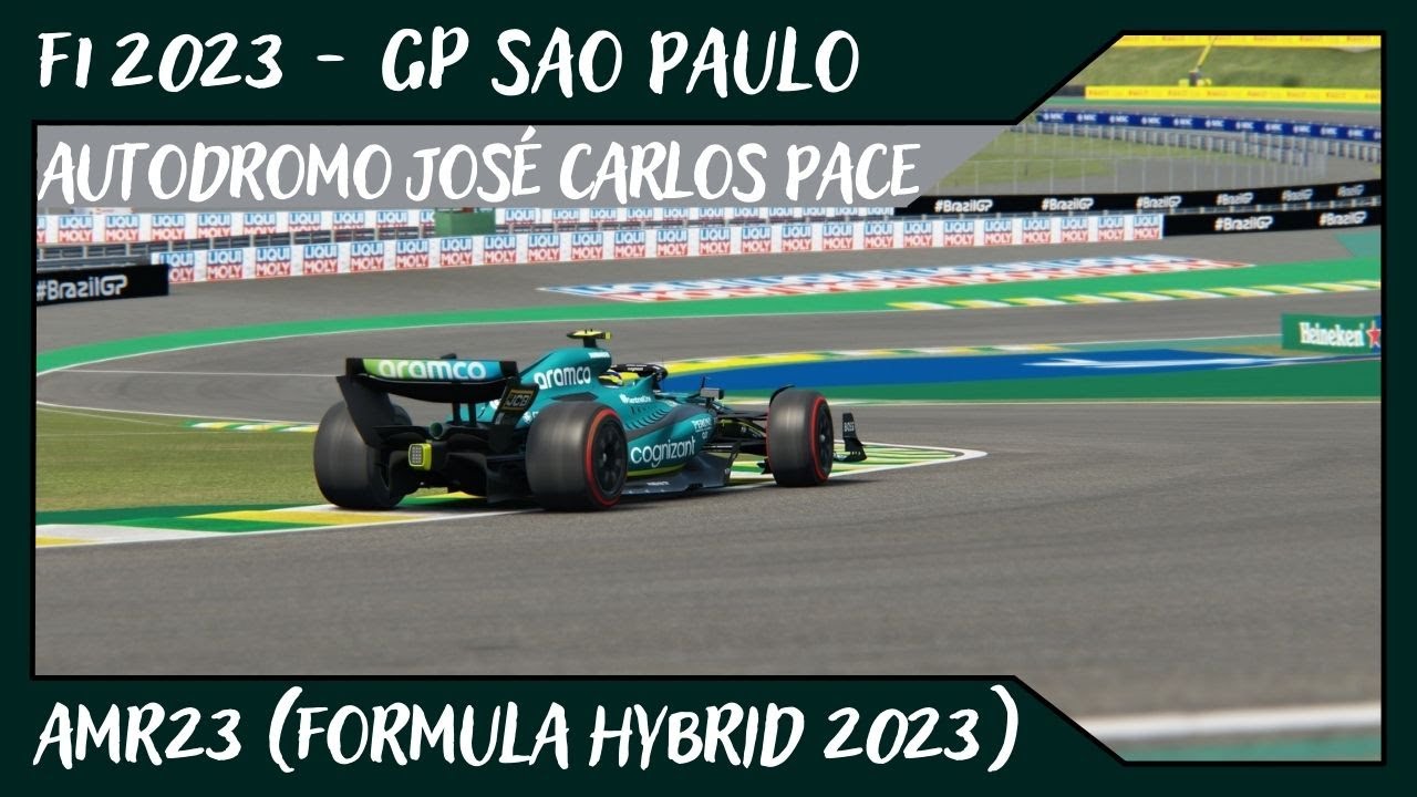F1 2023 - GP Sao Paulo @ Autodromo José Carlos Pace // AMR23 (Formula Hybrid 2023) // #21 de Alvamoll7
