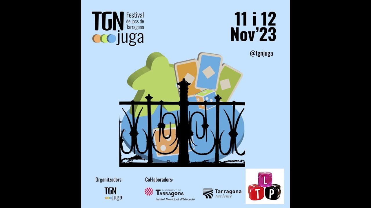 Vine al FESTIVAL TGNjuga! 11 i 12 de Novembre. Tarragona. ACTITUDS LÚDIQUES #16 de La Taula Plana