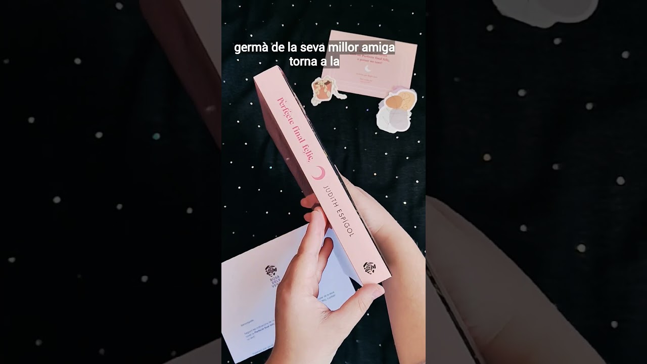 #Unboxing de "Perfecte final feliç" de Judith Espígol 💔 de Paraula de Mixa