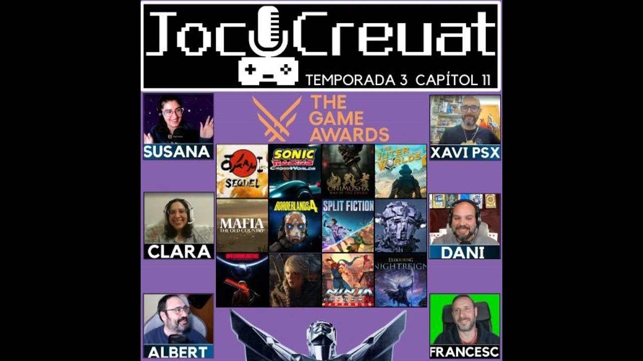 Joc Creuat Setmanal T3C11 Especial The Game Awards de Joc Creuat