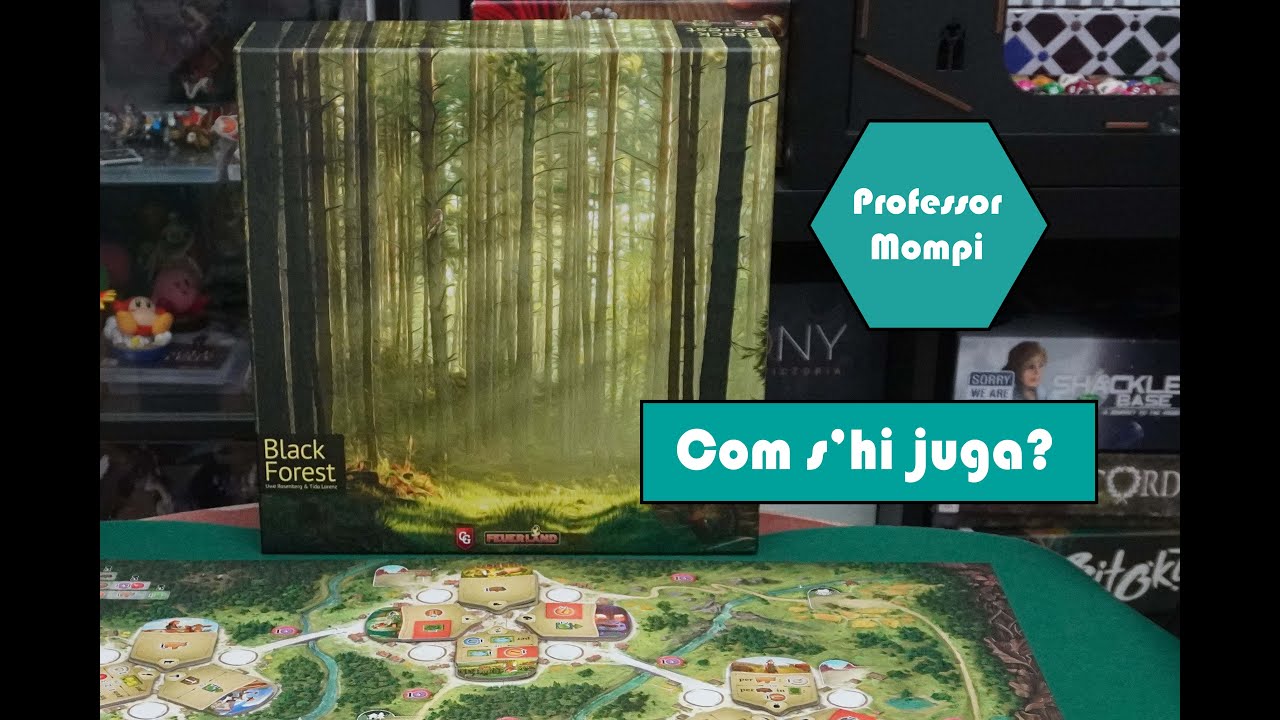 La Selva Negra / Black Forest - Joc de taula - Tutorial de Professor Mompi