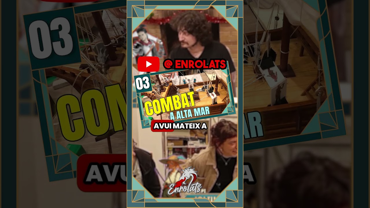 JA DISPONIBLE! Nou episodi de la nova CAMPANYA DE ROL d' @Enrolats #rolencatalà de Enrolats