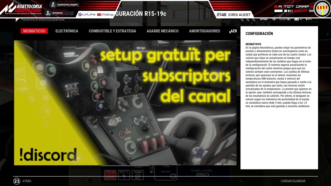Doble Ferrari Challenger | Ronda 3 - Misano | ATOTDRAP de A tot Drap Simulador