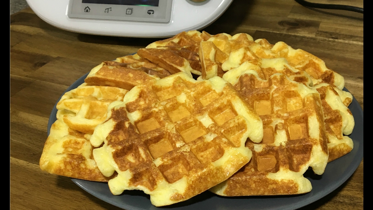 Thermomix: Gofres de patata i camembert de Em fa feliç