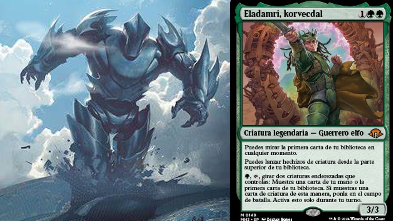 🥉Torn 3 guanyo!! 🧝ELADAMRI Korvecdal🧝 Commander MTG Arena Historic Brawl en Català de Cats of the Coast