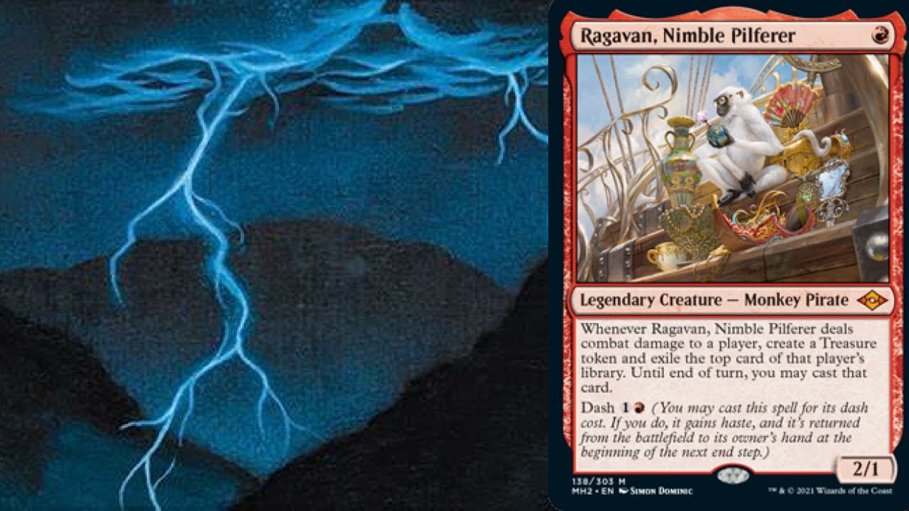 🌩️Mono Vermella COM DEU MANA🐒 mtg Arena Historic no ban list en Català de Cats of the Coast