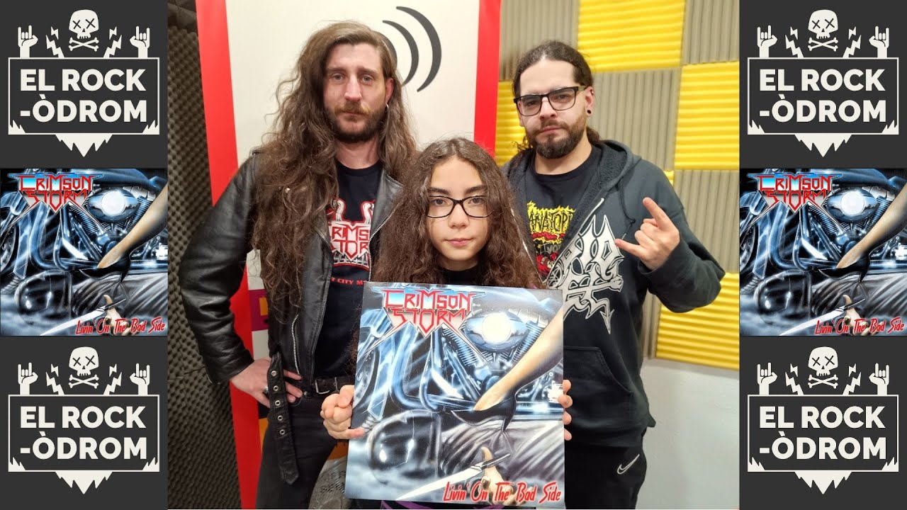 CRIMSON STORM: Livin' On The Bad Side | Entrevista + Sorteig | El Rock-Òdrom nº 271 de El Rock-Òdrom Ràdio