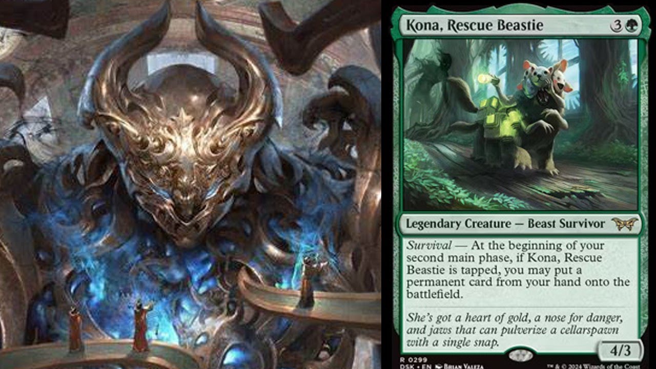 KONA Bestiamiga Rescatadora Commander MTG Arena Historic Brawl en Català de Cats of the Coast