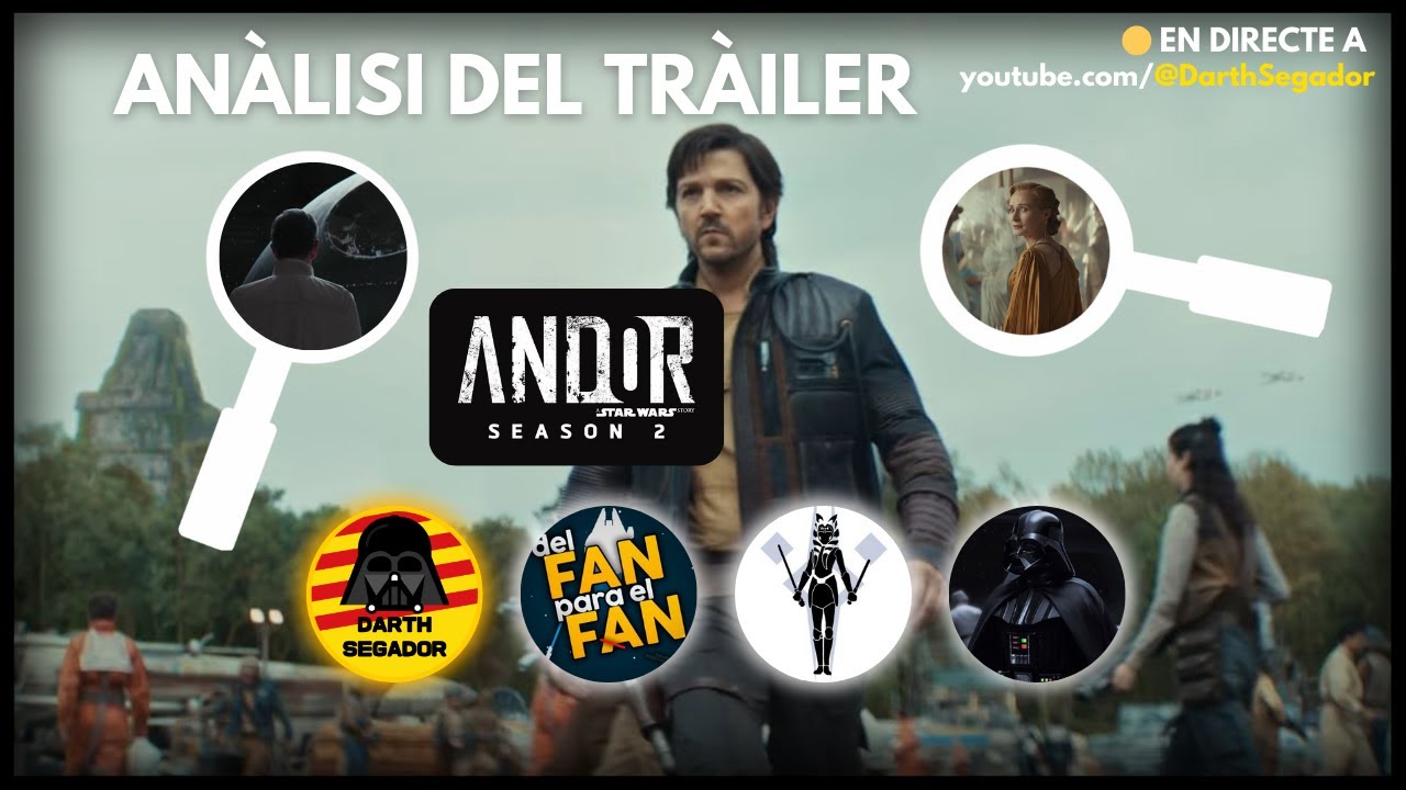 ANÀLISI del TRÀILER de la segona temporada d'ANDOR 🔎 de Darth Segador
