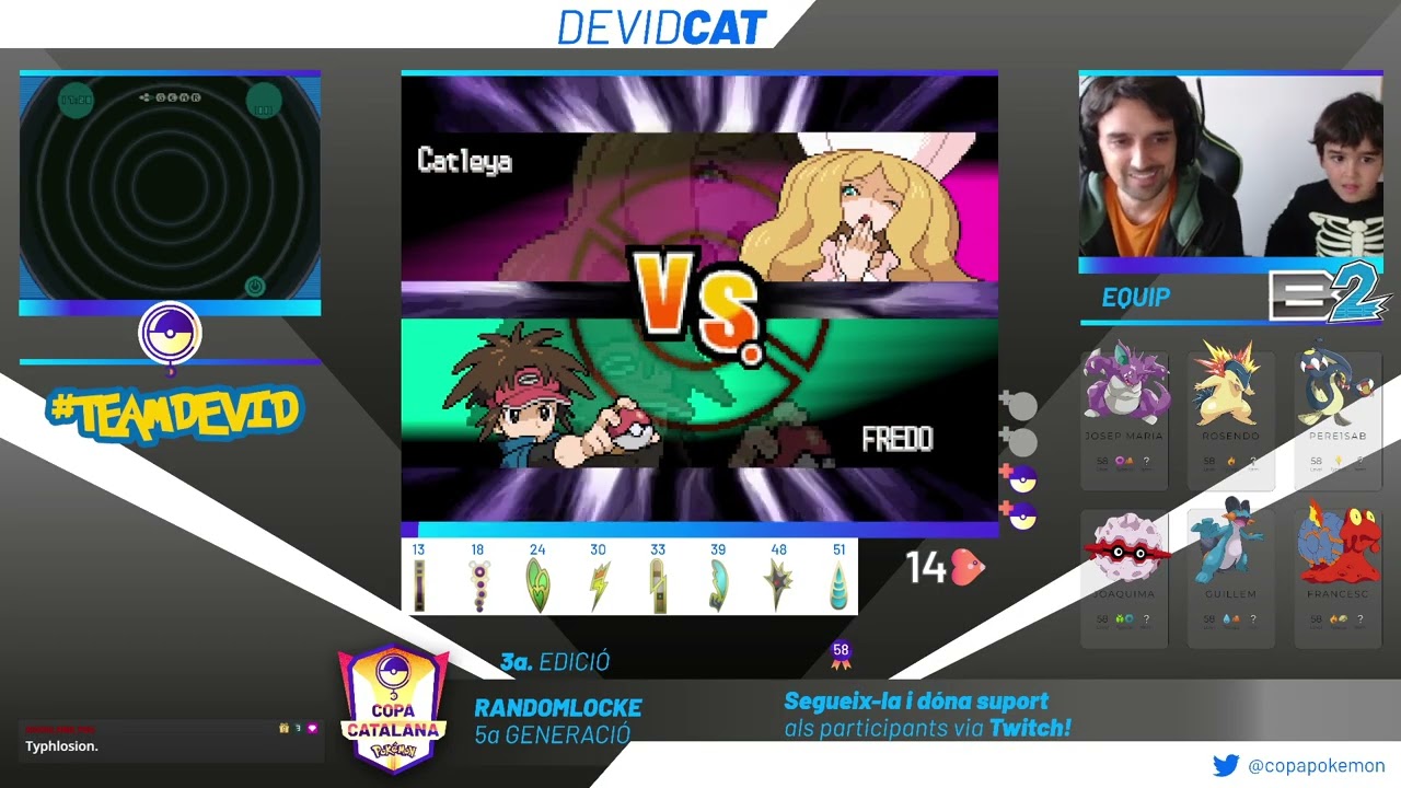 benvinguts a LA LLIGA POKEMON!!! | POKÉMON COPA CATALANA RANDOMLOCKE 3 - DIA 15 de El traster d'en David