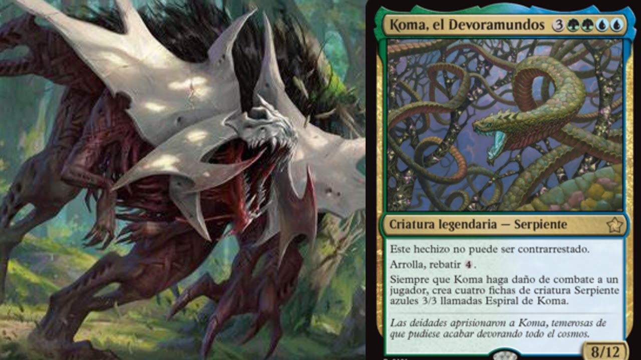 🐍KOMA el Devoramons🐍 Commander MTG Arena Historic Brawl en Català de Cats of the Coast