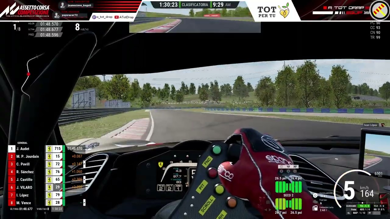 Doble Ferrari Challenge | Ronda 5 - Hungaroring | ATOTDRAP de A tot Drap Simulador