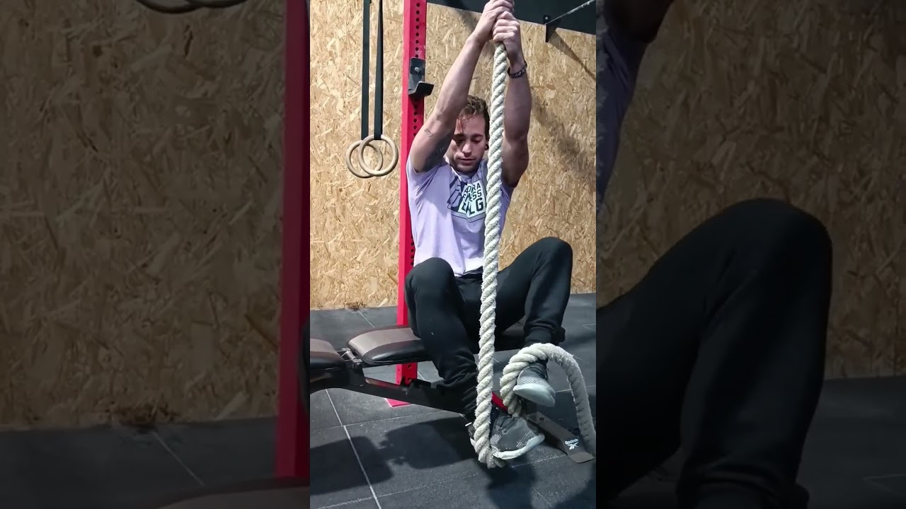 CÓMO HACER LA PINZA DE PIES en el Rope Climb - TIP Crossfit de YanariSama