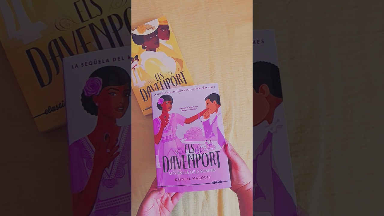 #Bookhaul de "Els Davenport. Més enllà dels somnis" de Krystal Marquis ✨💛🩷💜 de Paraula de Mixa