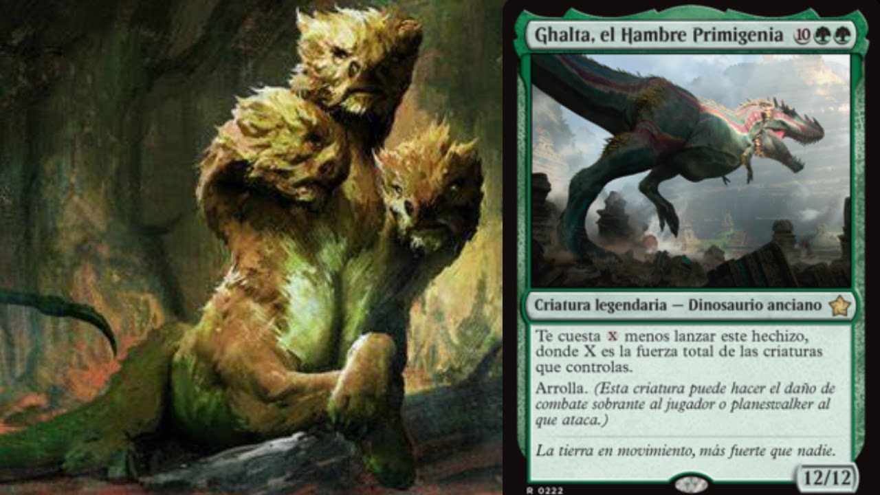 🦖GHALTA la Gana Primigenia🦖 Commander MTG Arena Historic Brawl en Català de Cats of the Coast